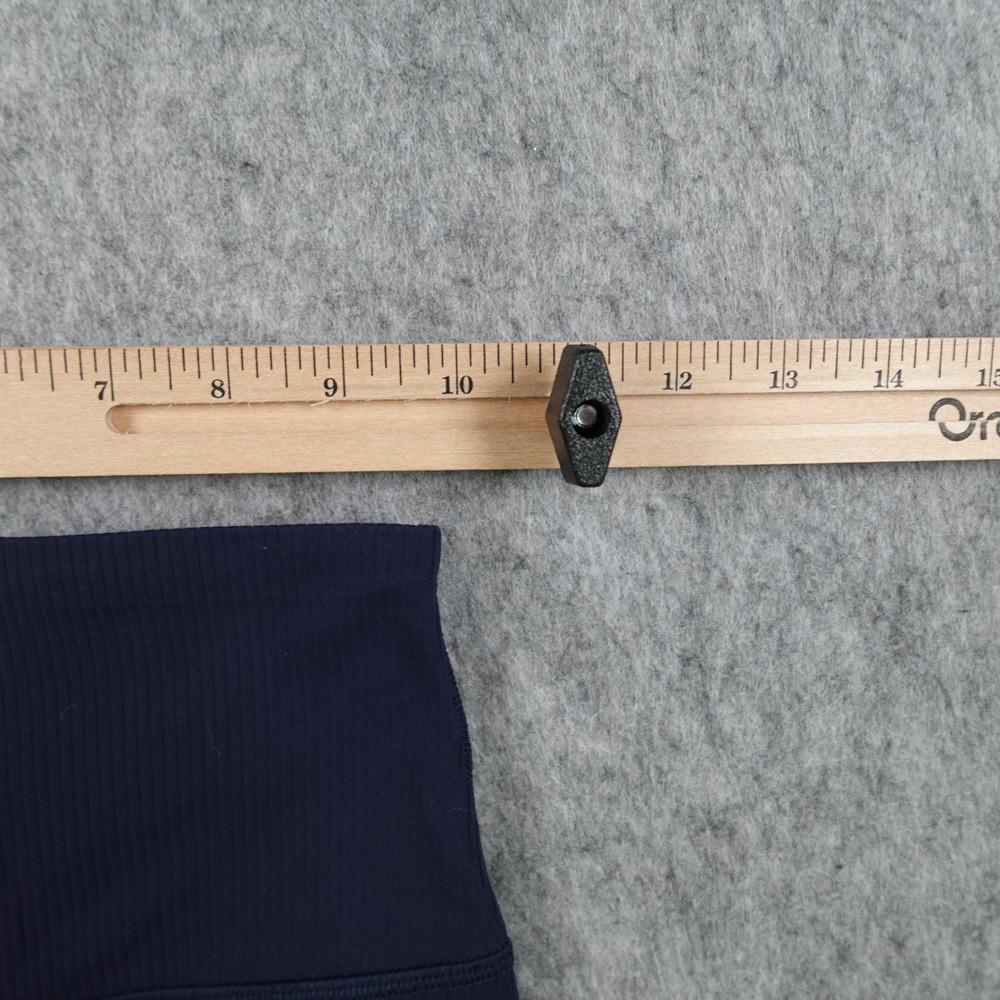 Lululemon Leggings Women 2 Navy Ribbed Align High Rise Mini Flare Pants Yoga Gym - Picture 7 of 12